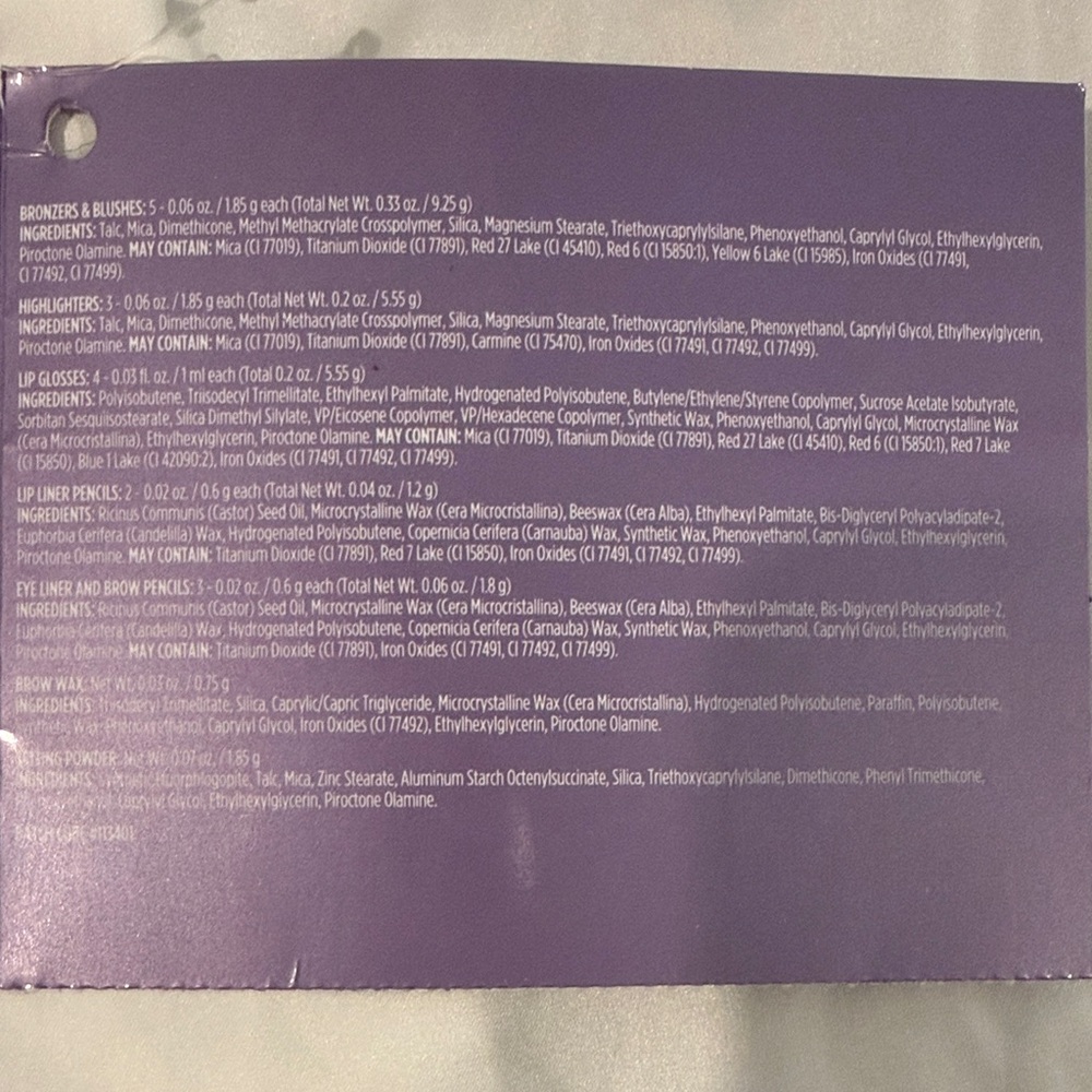 Ulta Beauty Box “Glam Edition” 94 Piece Collection NWT - Picture 10 of 10